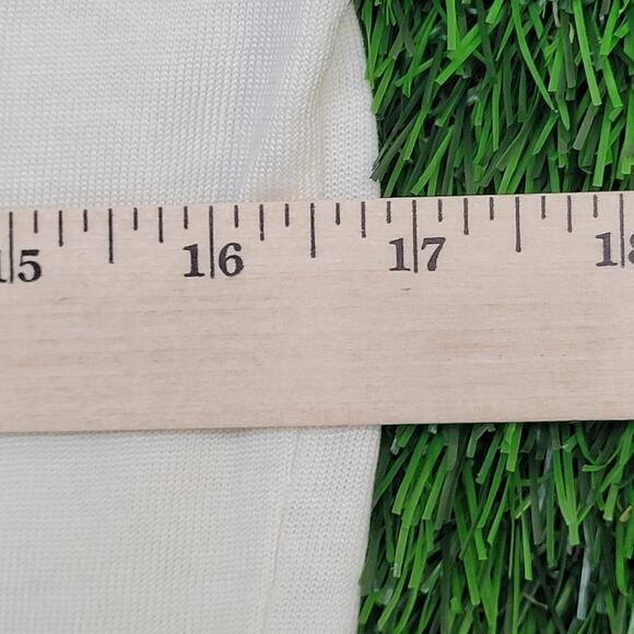 Vintage 80s Champion Collared Shirt Small 17x26 White - Picture 15 of 16